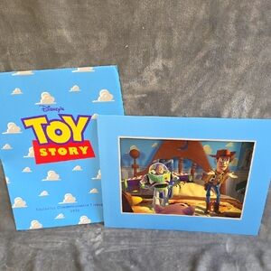 Disney Toy Story Commemorative Lithograph 11x14